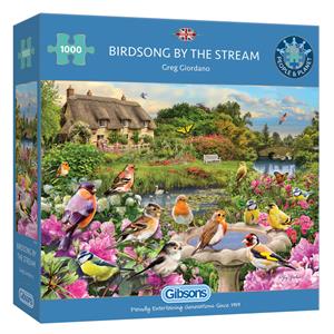Gibsons 1000 Piece Birdsong By The Stream
